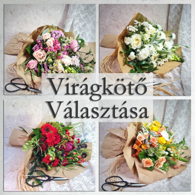 ÖKO - Mezei Bokréta - szezonális virágokból - Virágkötő választása (M)